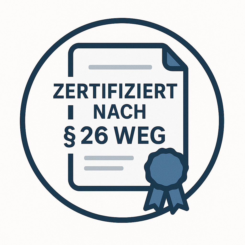 Hausverwaltung Essen - Zertifikat